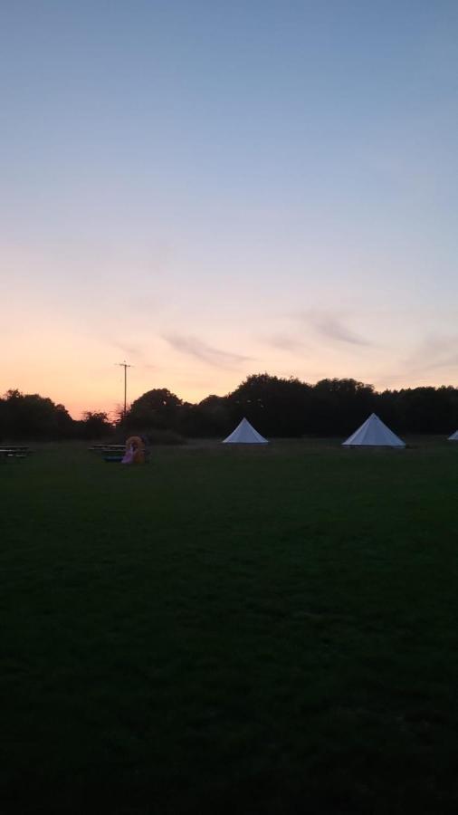 Hotel Dorset Glamping Fields à Corfe Mullen Extérieur photo