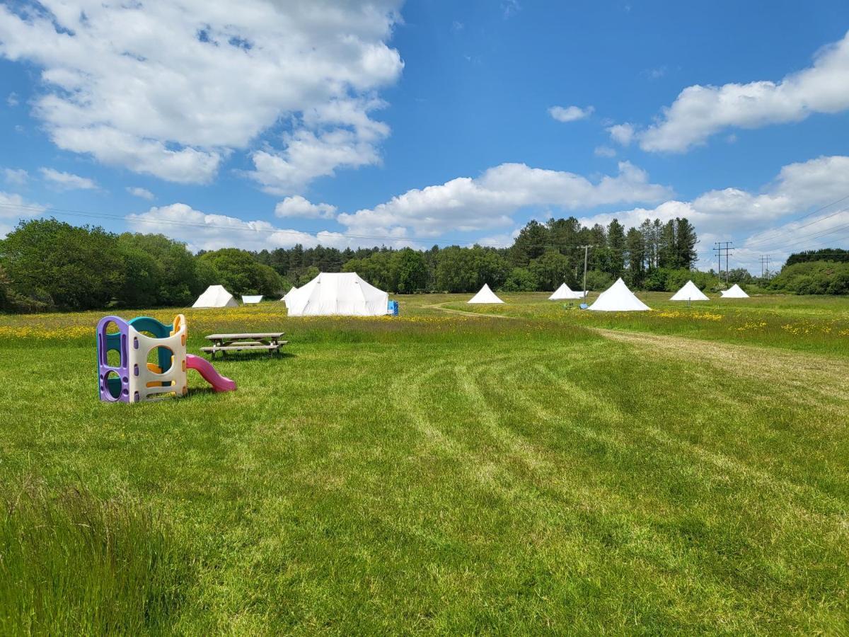 Hotel Dorset Glamping Fields à Corfe Mullen Extérieur photo